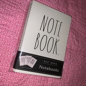 Rae Dunn notebook bundle (3)